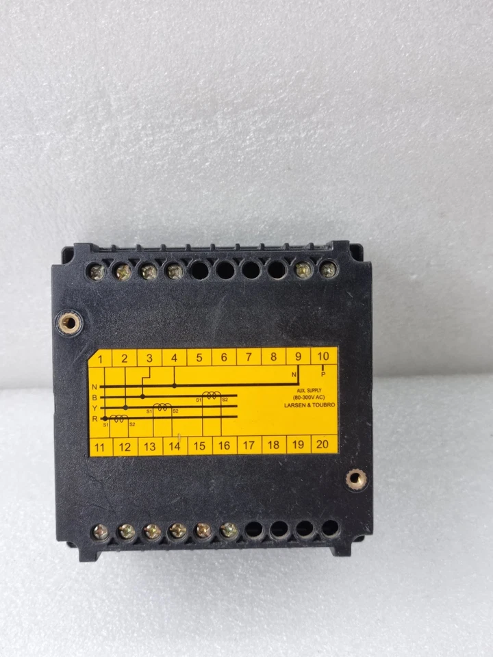 LARSEN & TOUBRO 3P4W kWh METER WM30JFC3C00 80-300V 50Hz 3Phase 4Wire kWh